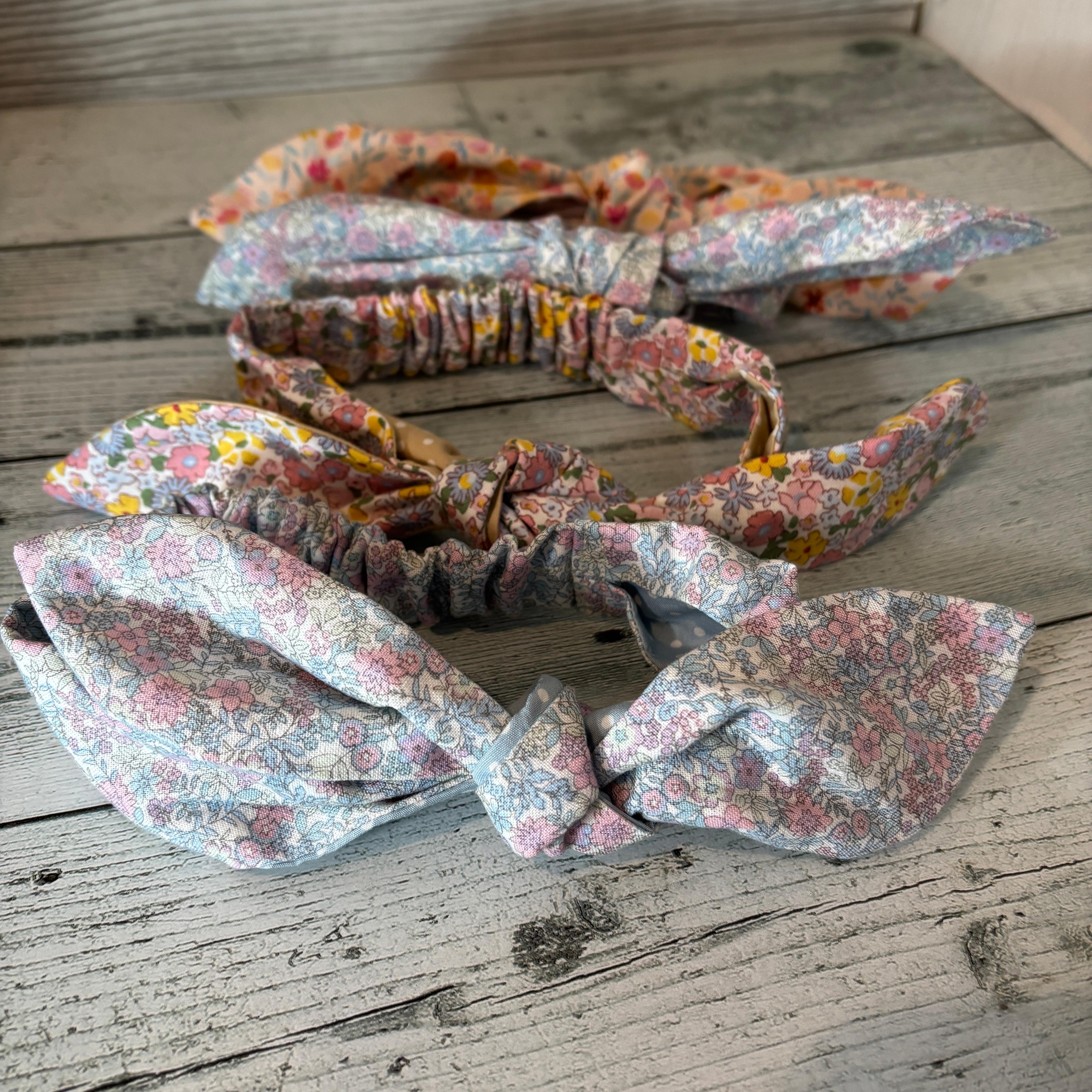 ベビーヘアバンドリボンa4種  HBBRa